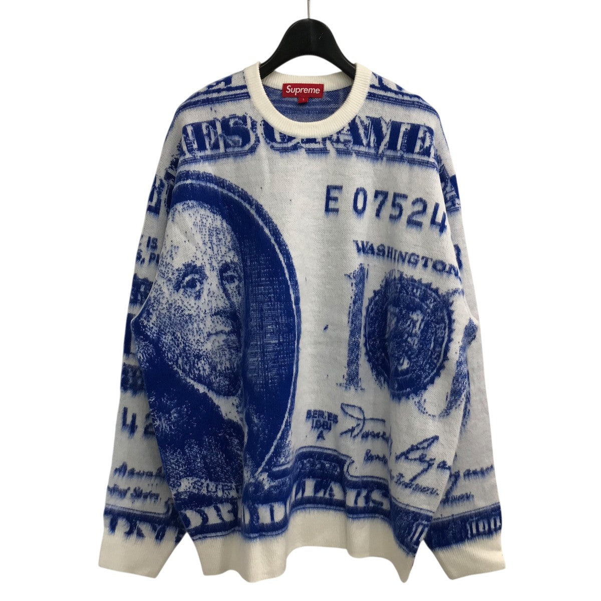 Supreme 25SS Money Sweater セーター L Supreme(シュプリーム) 25SS「Money Sweater」マネーセーターニット
