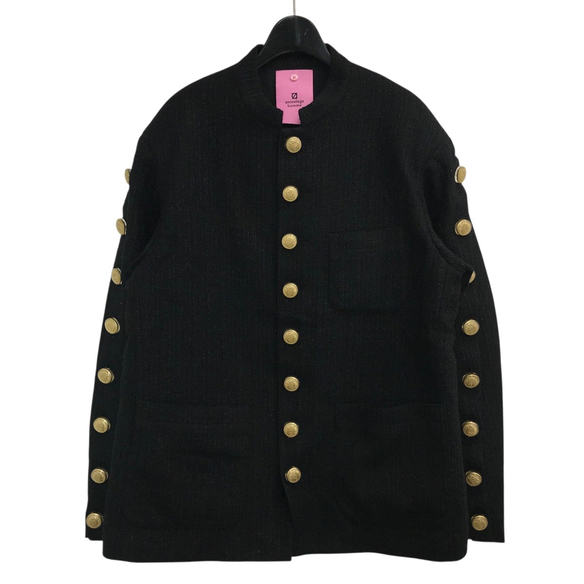 値下げ❌anrealage homme KNIT SOUVENIR JACKET 短丈ニット メンズ