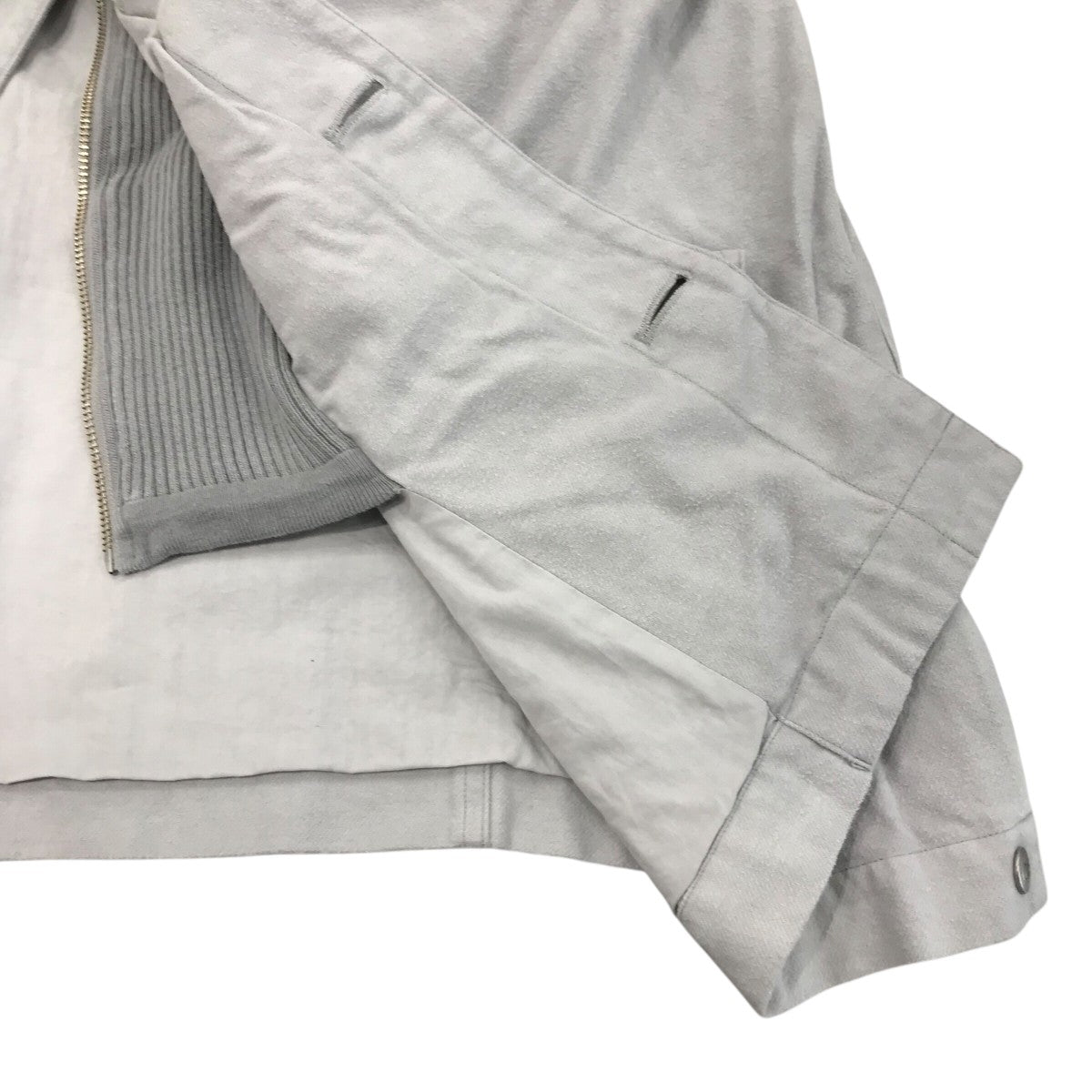 「OVERDYE RIB HOOD JACKET」ニットレイヤードフーデッドジャケットCES27JK03