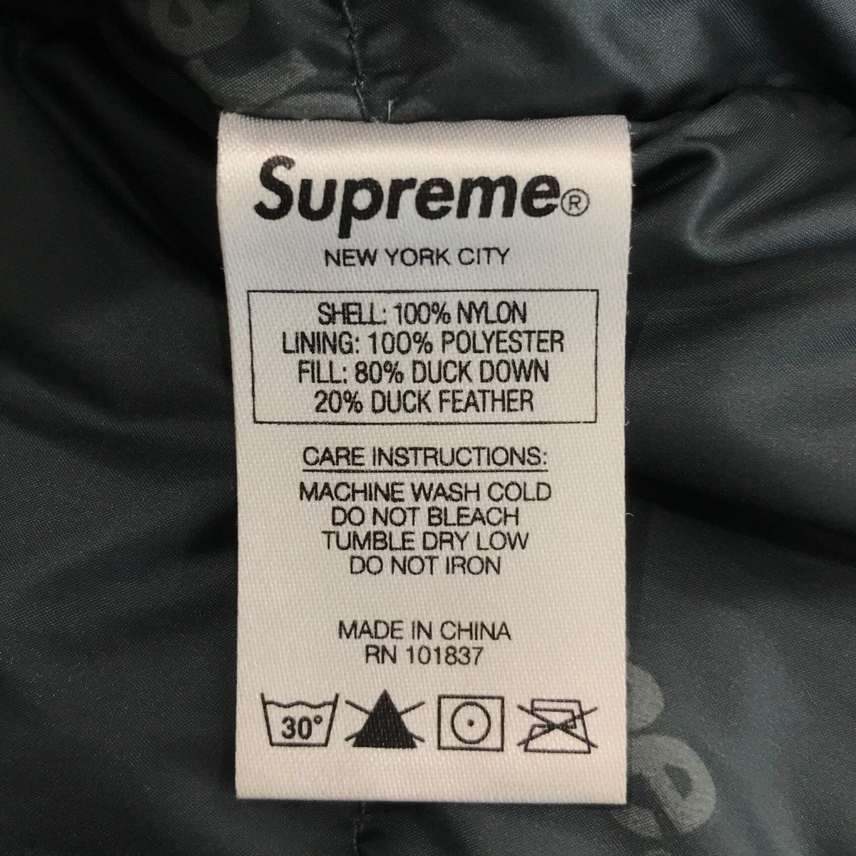 17AW「700 Fill Down Taped Seam Parka」ダウンジャケット