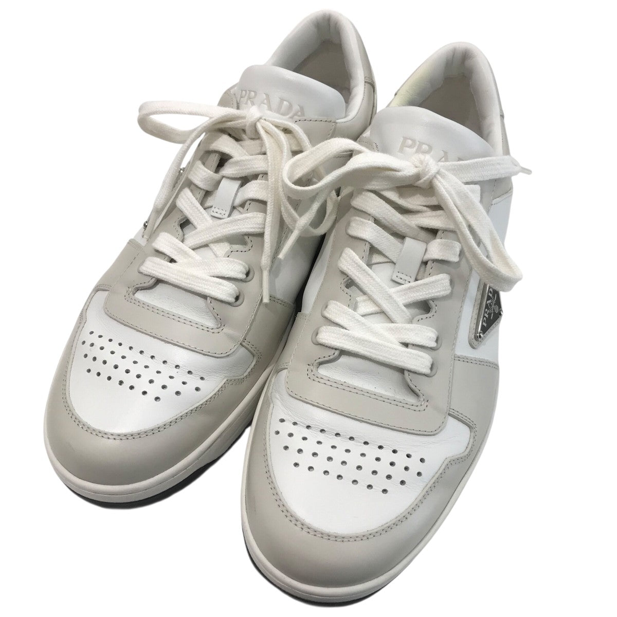 ■ 46044★年 PRADA プラダ ローカットスニーカー 34 1/2 org.jpg