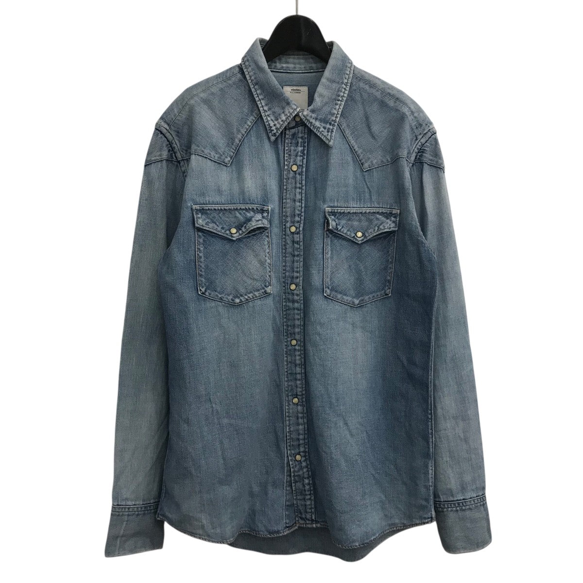 visvim デニムウエスタンシャツ　サイズ2 VISVIM(ビズビム) デニムウエスタンシャツ インディゴ サイズ 2