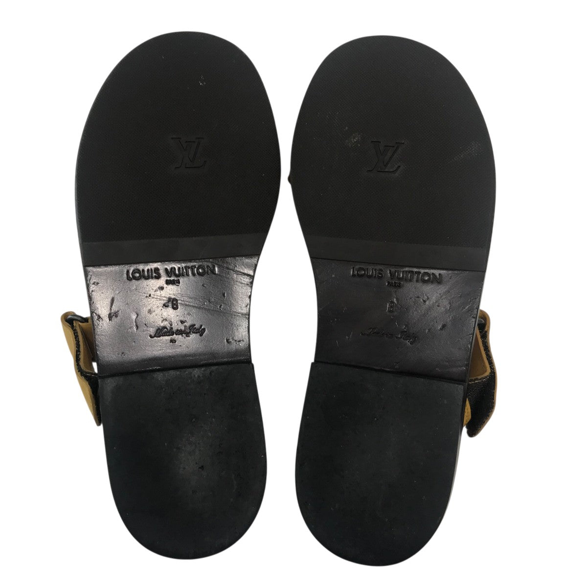 LOUIS VUITTON レザービーチサンダル 古着・中古-5枚目のアイテム画像