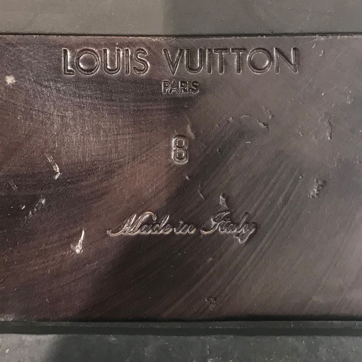 LOUIS VUITTON レザービーチサンダル 古着・中古-9枚目のアイテム画像