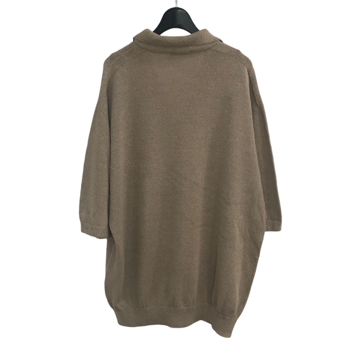 alvana 「WASHI SKIPPER S S KNIT」和紙半袖ニットALV90134 古着・中古-2枚目のアイテム画像