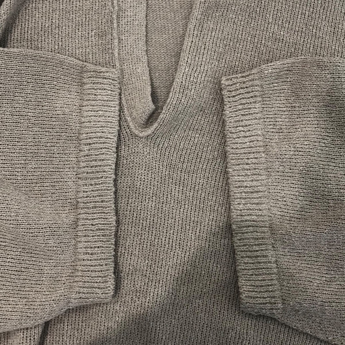 alvana 「WASHI SKIPPER S S KNIT」和紙半袖ニットALV90134 古着・中古-4枚目のアイテム画像