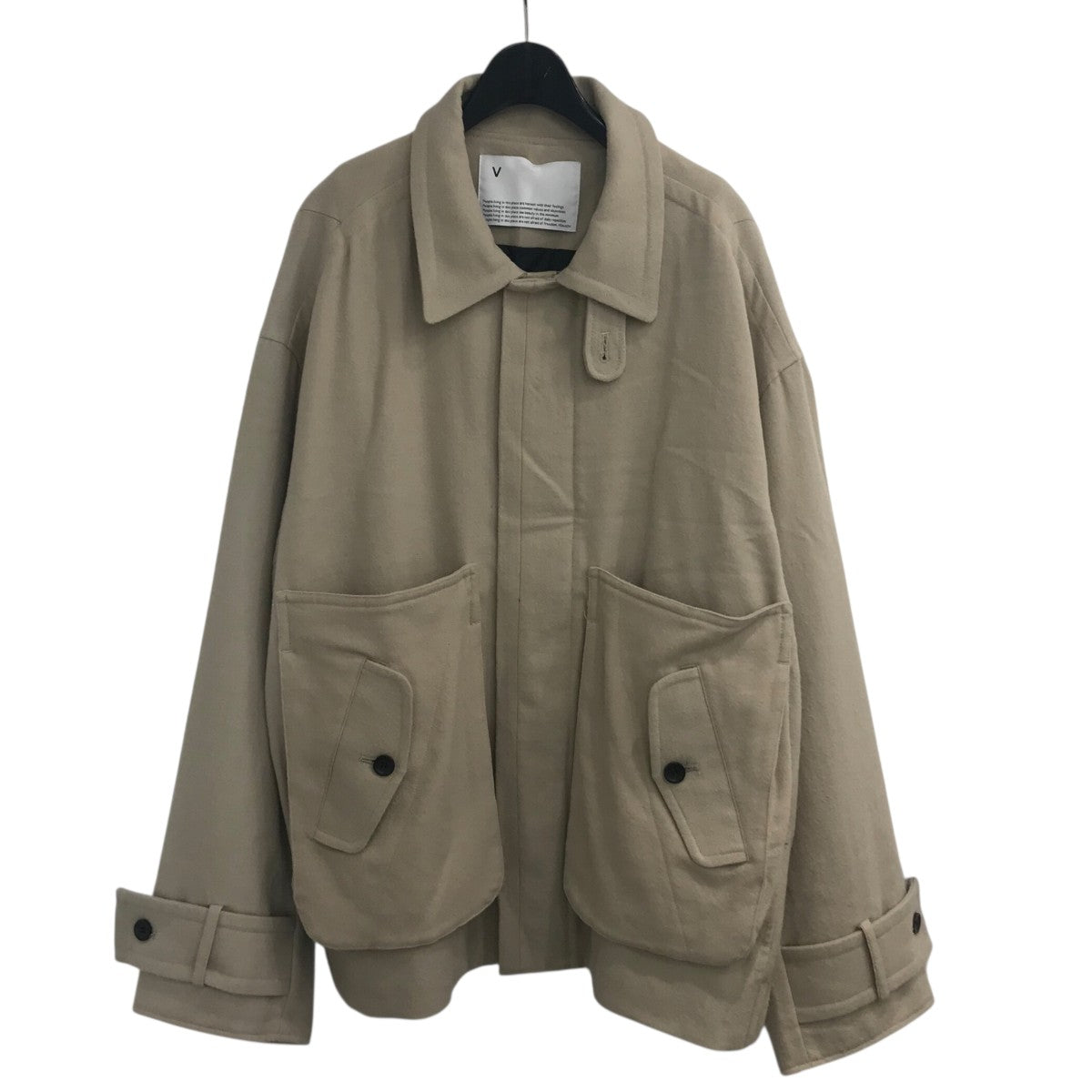 VOAAOV(ヴォアーブ) 22AW「BISHU WOOL BIG POKET BLOUSON