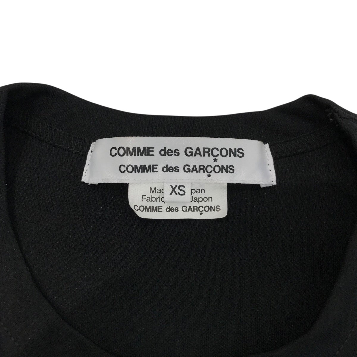 COMME des GARCONS スパンコール長袖TシャツRN T005 古着・中古-6枚目のアイテム画像