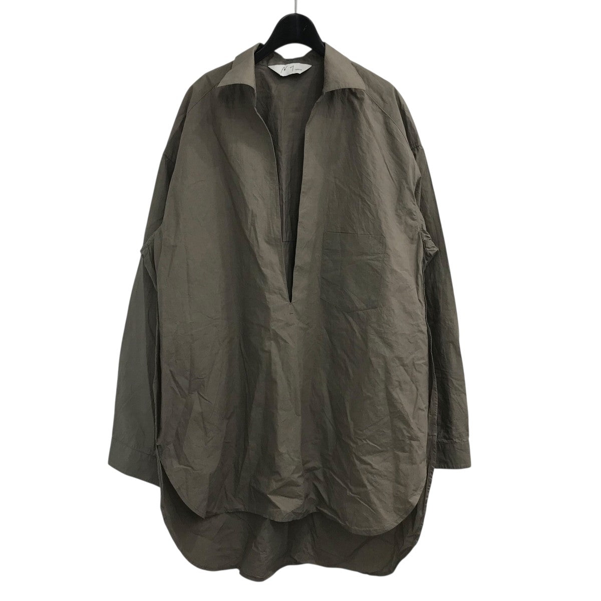 トップス ANCELLM : SKIPPER LONG LS SHIRT ANC-SH30 ANCELLM(アンセルム) 「SKIPPER LONG LS SHIRT」スキッパー