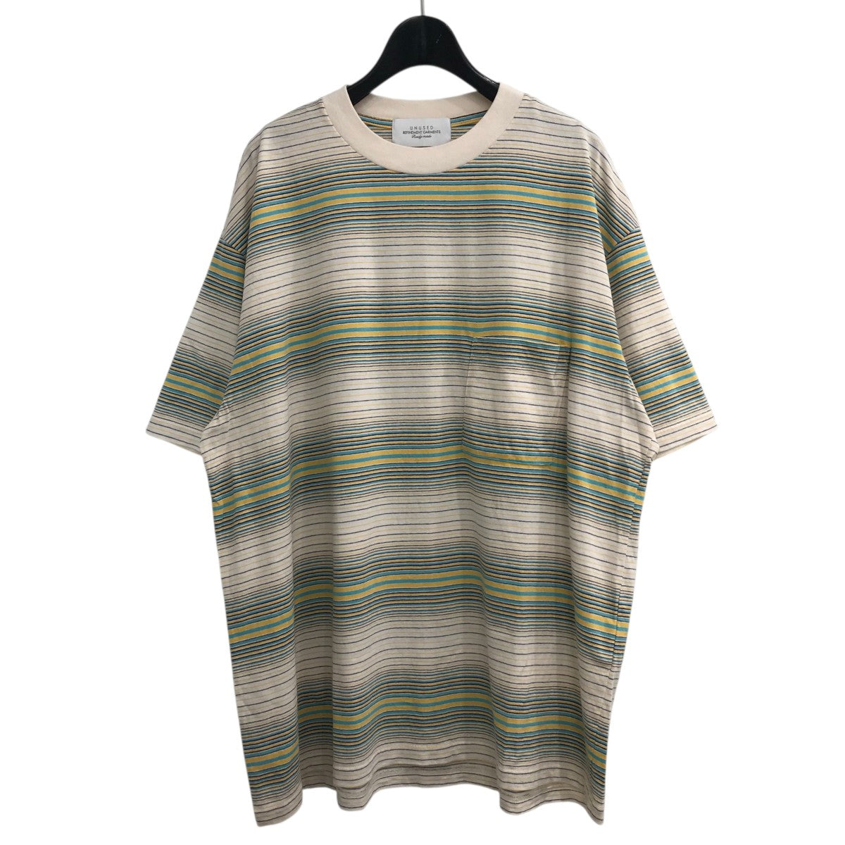 UNUSED 25SS ボーダーTシャツ US2481 XL UNUSED アンユーズド 25SS US2481 Border short sleeve T-shirt