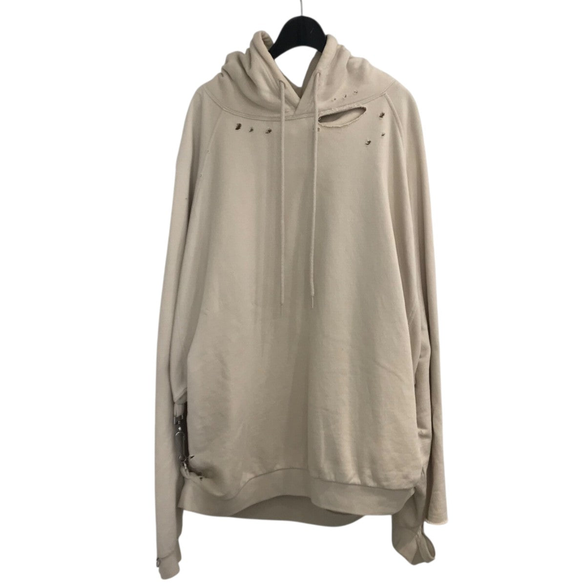RAF SIMONS×PHILIPPE VANDENBERG 23SS「Washed big fit hoodie with