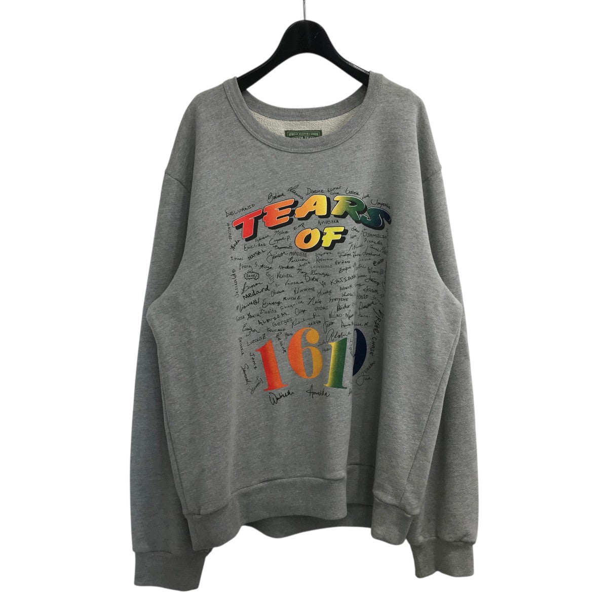 Denim Tears デニムティアーズ　ロンT スウェット　希少サイズM Denim Tears デニムティアーズ ロンT スウェット 希少サイズM