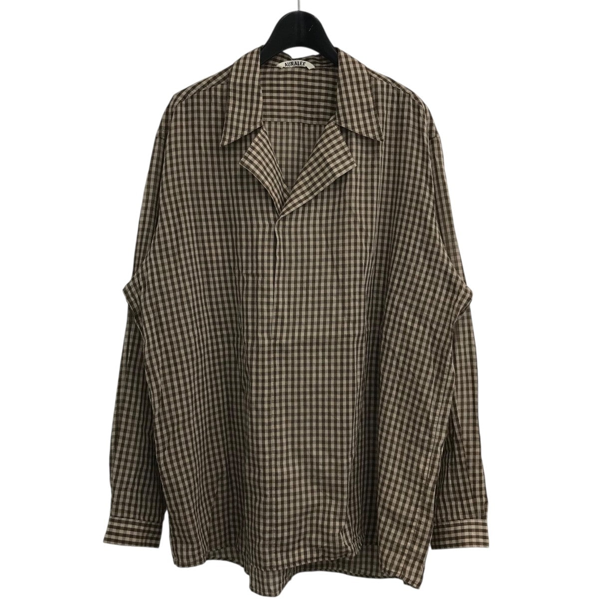 AURALEE(オーラリー) 25SS「Airy Light Cotton Check P O