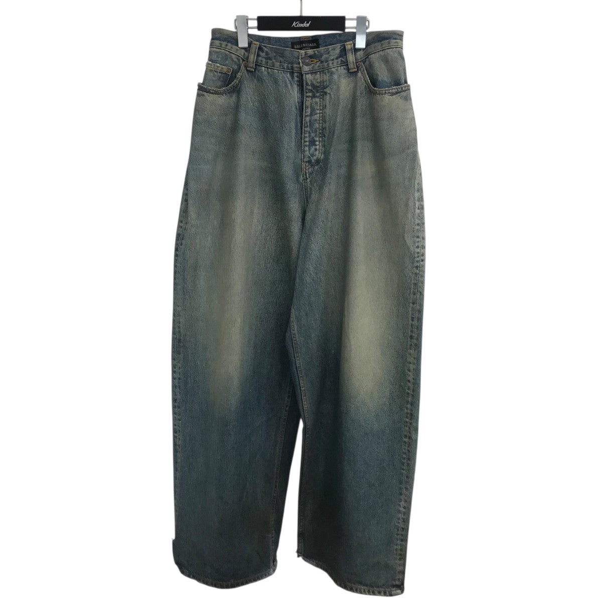 BALENCIAGA large baggy jeans XS コーティング balenciaga LARGE BAGGY JEANS コーティングデニム - メルカリ