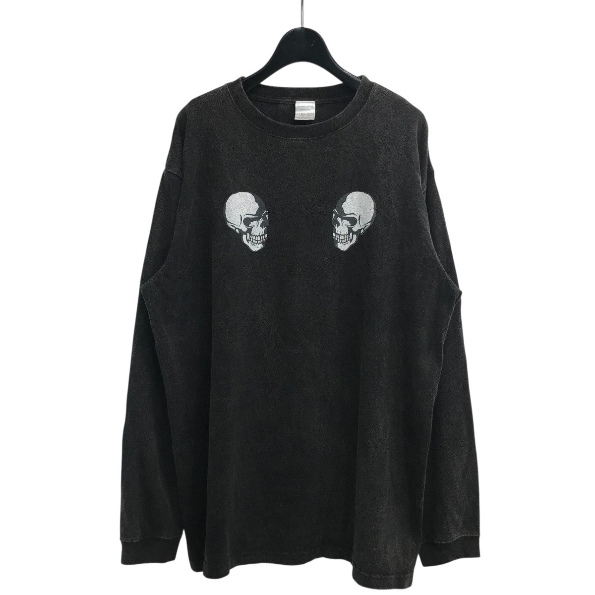 NUMBER(N)INE DREAM期復刻　スカルL/S　TEE 長袖Ｔシャツ NUMBER (N)INE(ナンバーナイン) 「DREAM期復刻」ウォッシュド