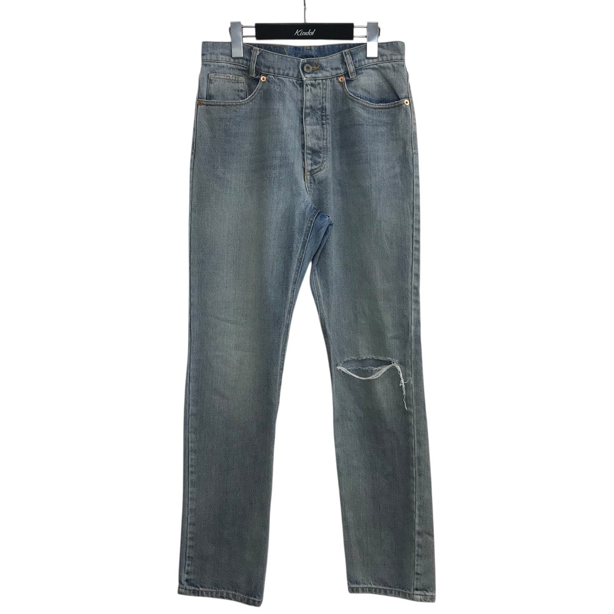 MAGLIANO マリアーノ 21SS リネンワイドスラックスパンツ sizeM MAGLIANO(マリアーノ) ダメージ加工スラックス MAXM PA03FA12