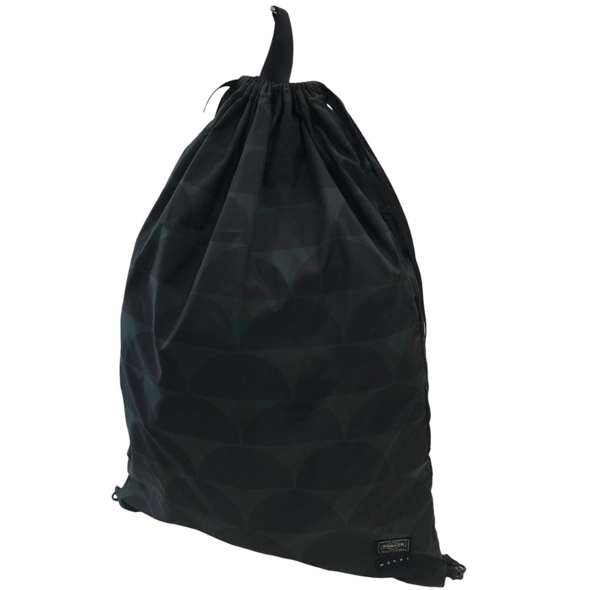 poter MARNI ナップサック MARNI×PORTER ナップサック グリーン×ブラック｜【公式