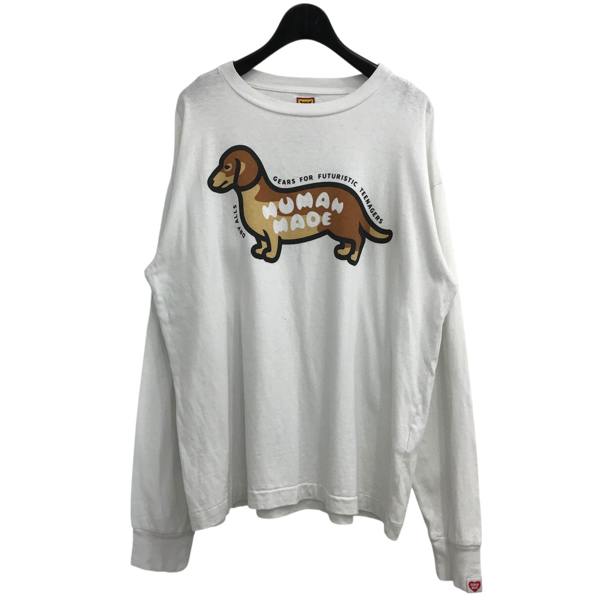 HUMAN MADE(ヒューマンメイド) ダックスフンドプリント長袖Tシャツ