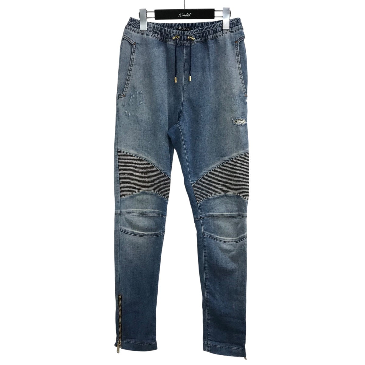 BALMAIN(バルマン) ジョガーデニムバイカーパンツS7H5009J064