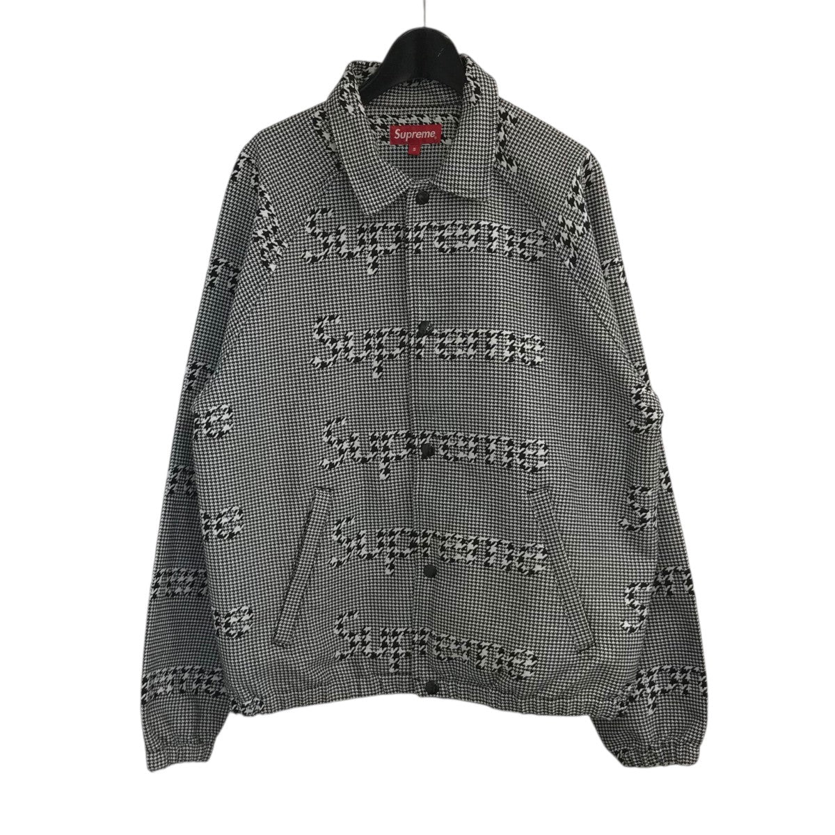 Supreme(シュプリーム) 20AW「Houndstooth Logos Snap Front