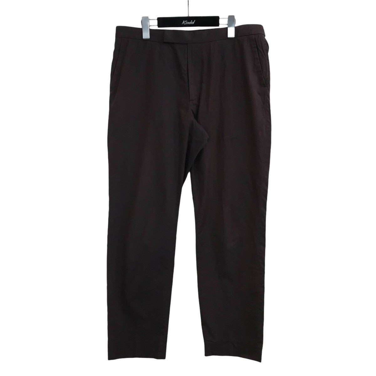 18SS FINX SILK CHAMBRAY SLACKS Washed Finx Silk Chambray