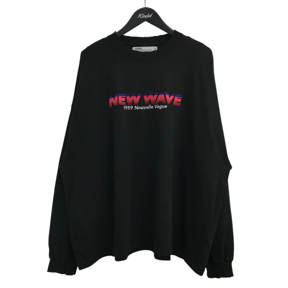 DAIRIKU NEW WAVE Tシャツ DAIRIKU(ダイリク) 「NEW WAVE Tee」長袖Tシャツ23SS C 7 23SS C