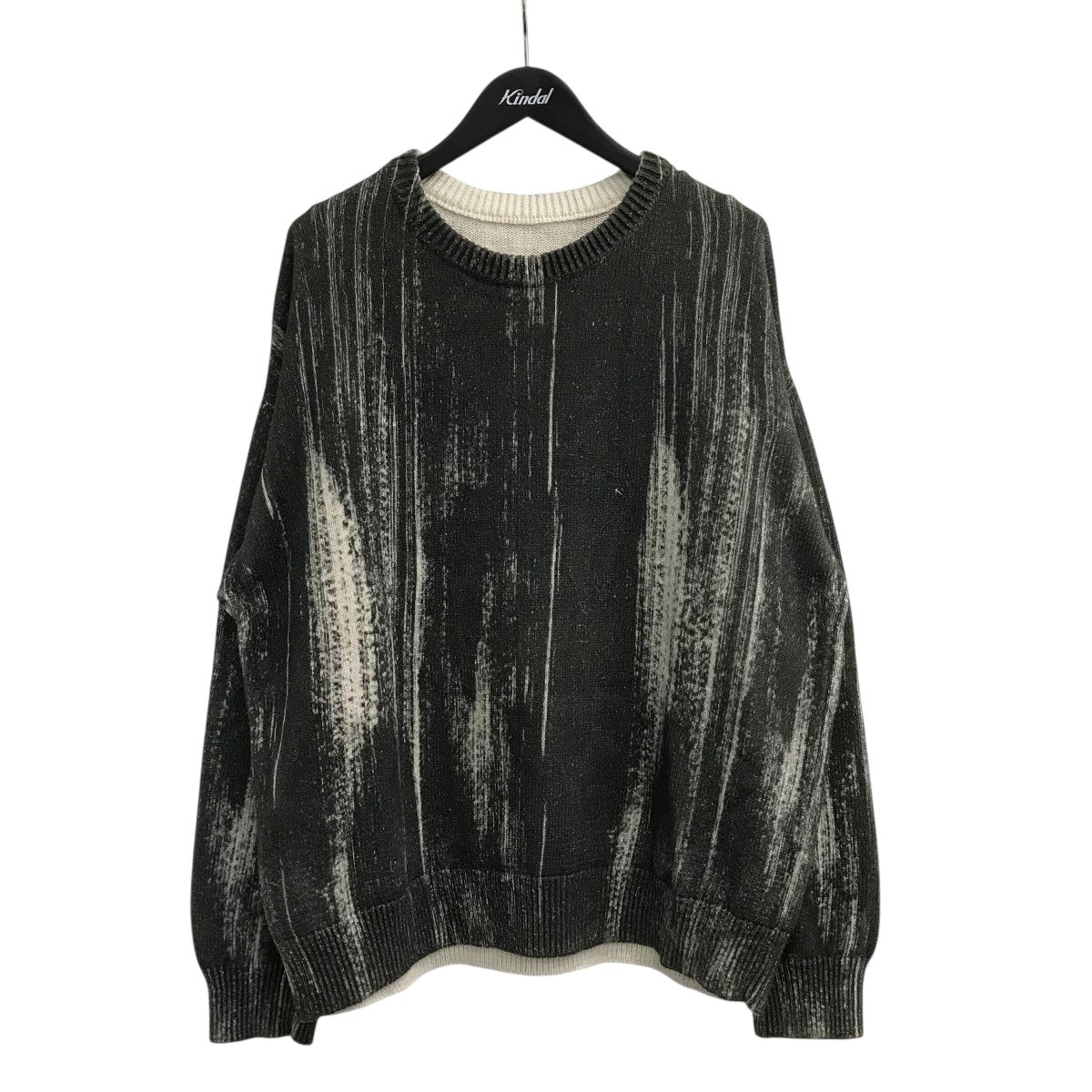 YOKE(ヨーク) 22SS「PRINTED COTTON CREWNECK SWEATER」クルーネック