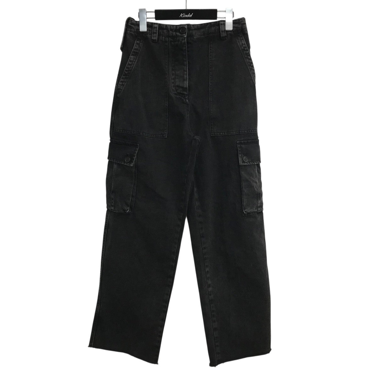 MIU MIU(ミュウミュウ) デニムカーゴパンツGWP461 GWP461 ブラック