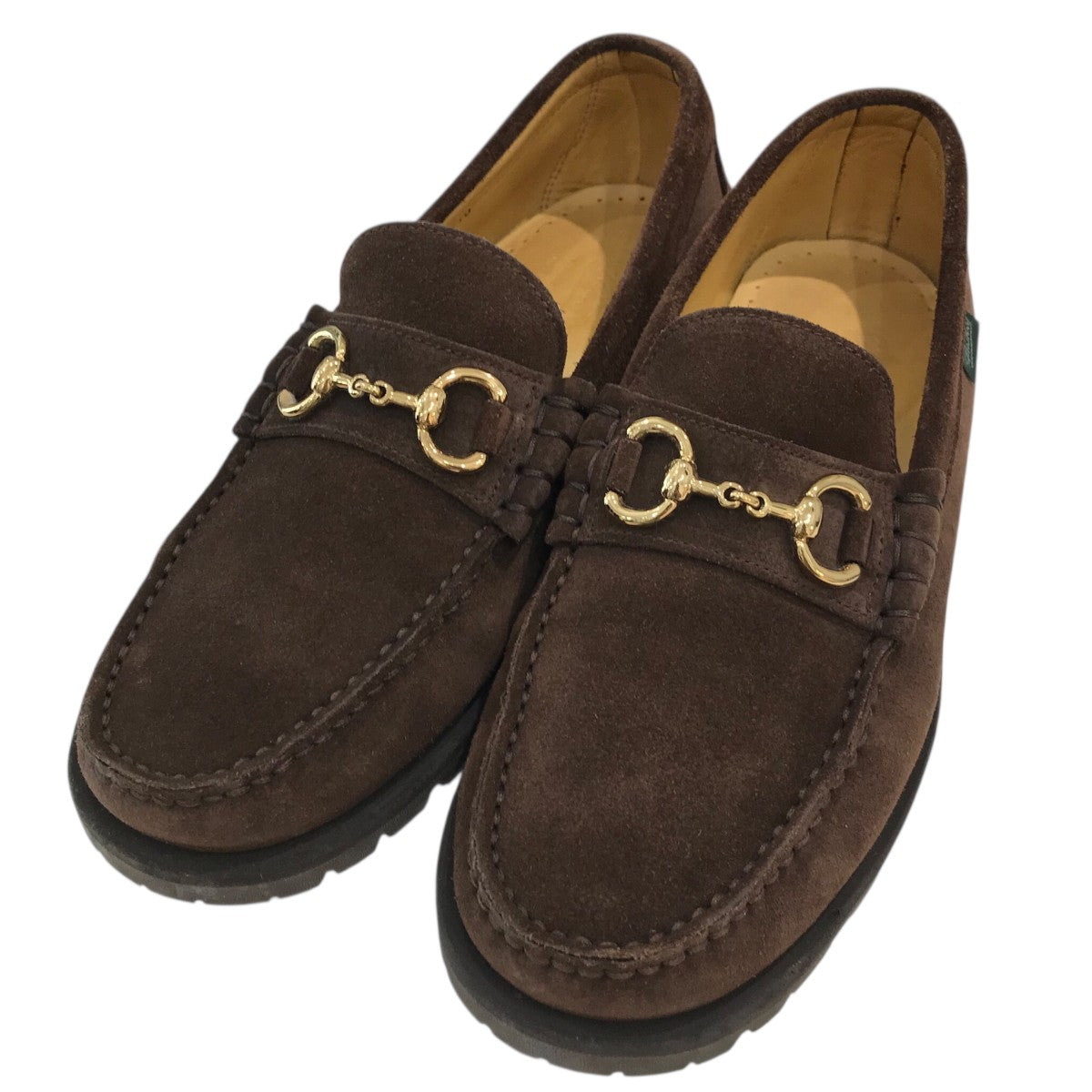 Paraboot パラブーツ　別注　united arrows スエード 別注】＜Paraboot＞スエード ビットローファー