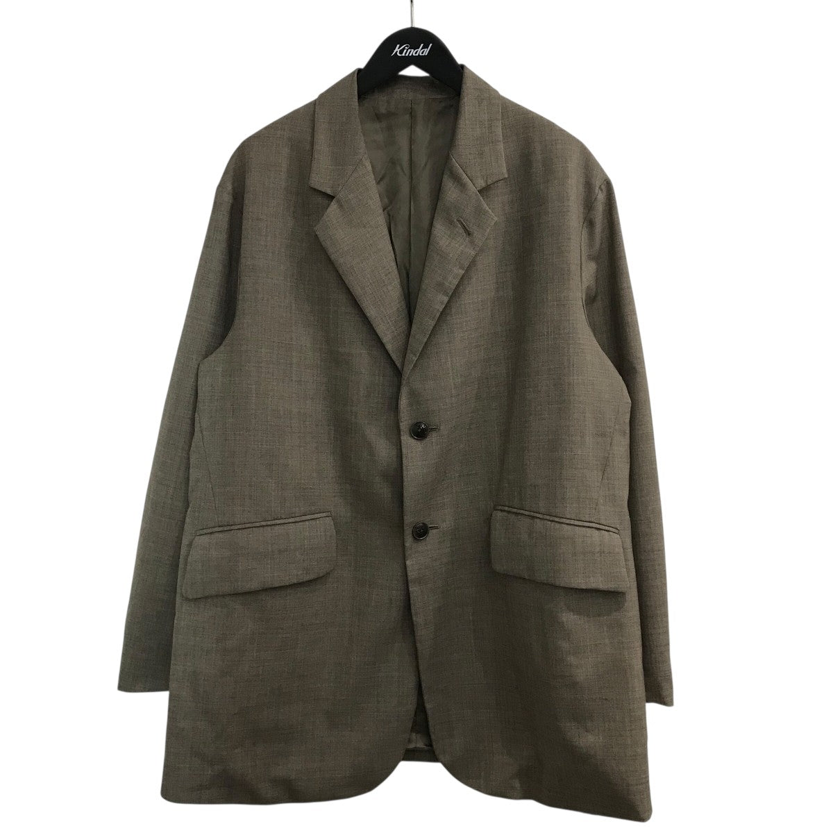 URU(ウル) 23SS「WOOL TROPICAL 3 BUTTON JACKET」ウール3Bトロピカル