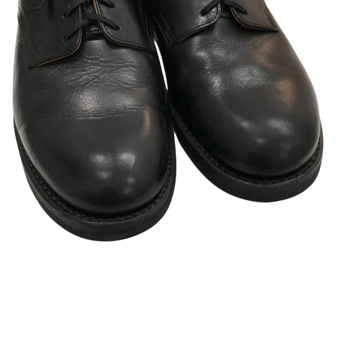25AW「Leather Officer Shoes」プレーントゥシューズMGK 009 99 412