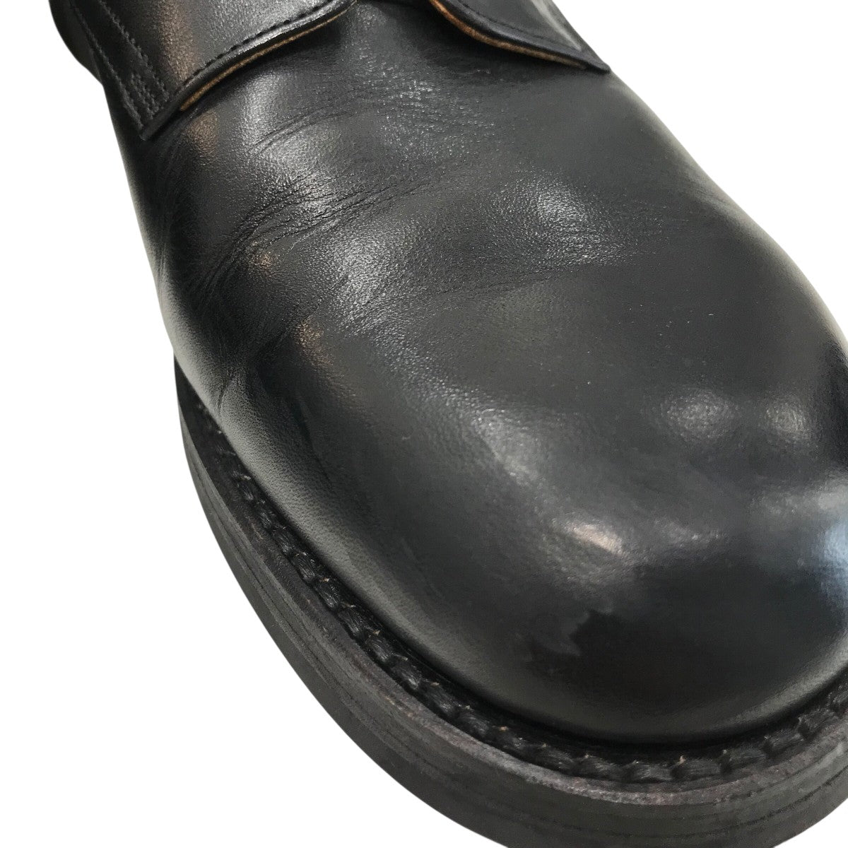 25AW「Leather Officer Shoes」プレーントゥシューズMGK 009 99 412