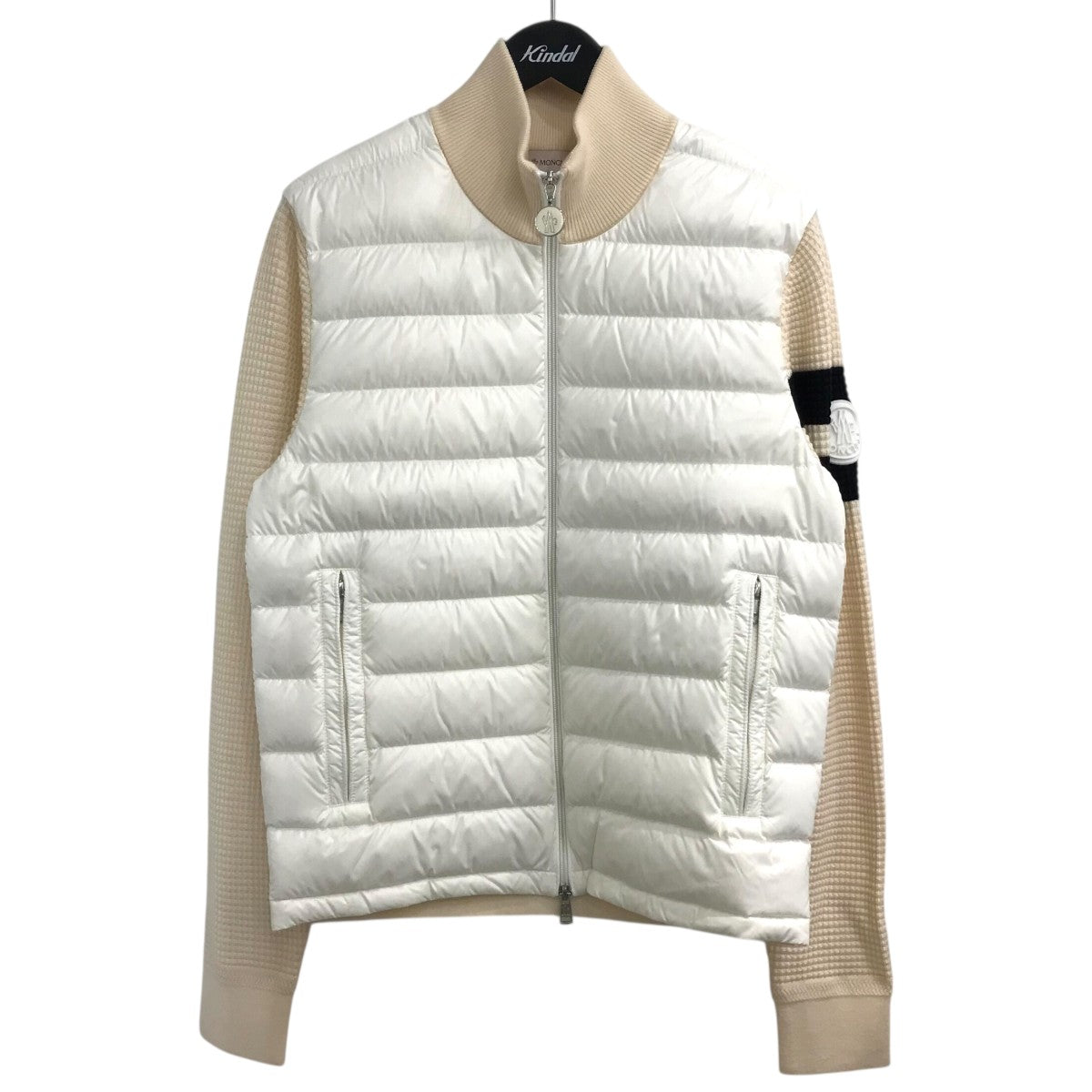 MONCLER(モンクレール) 「CARDIGAN TRICOT」ダウン切替カーディガン