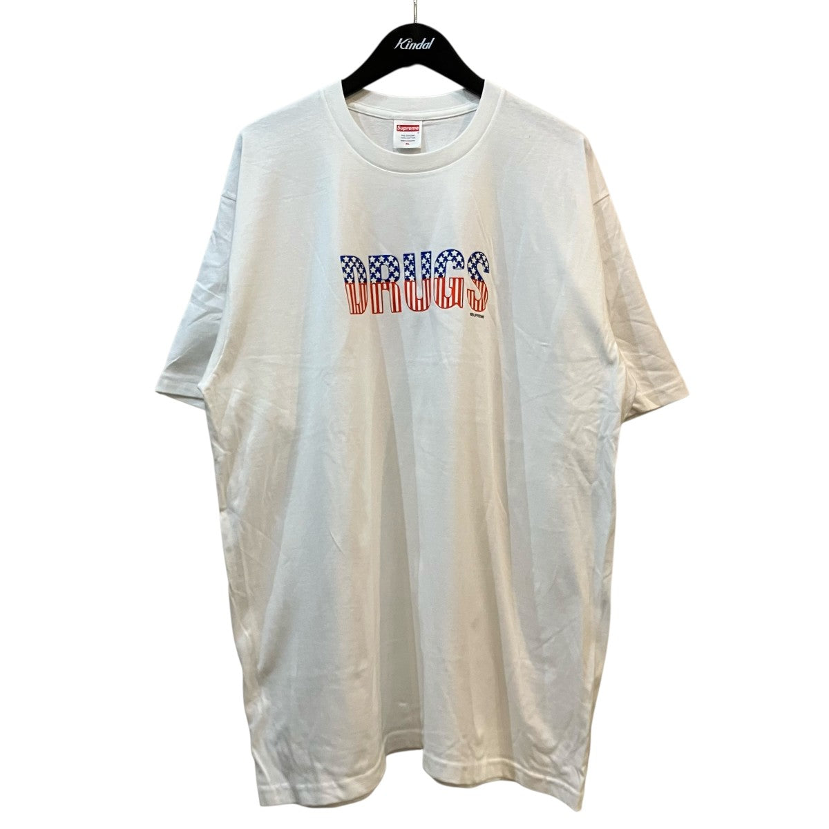 Supreme(シュプリーム) 24AW「Drugs Tee」プリントTシャツ ホワイト