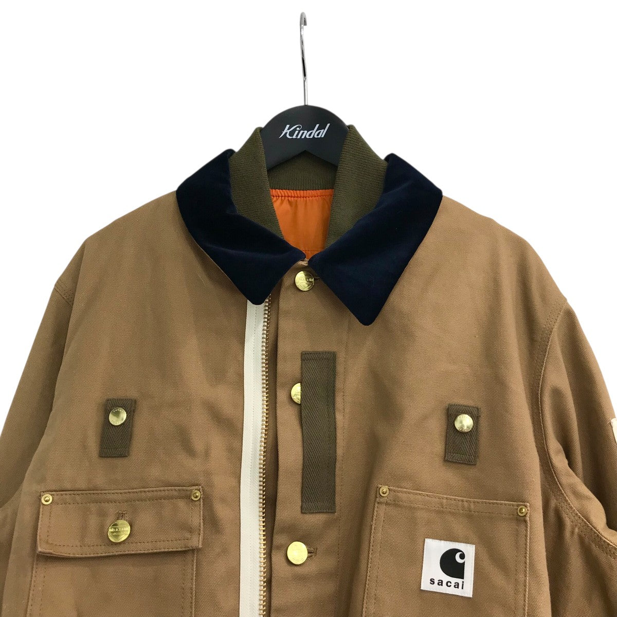 23AW「Canvas x MA-1 JK Michigan」MA-1ジャケット23 03110M