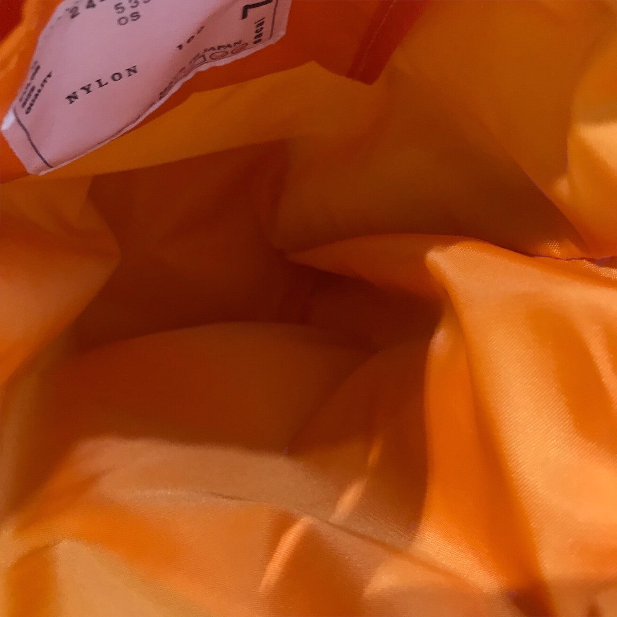 「s Kinchaku Nylon Twill」巾着型ナイロンバッグ24 0700S