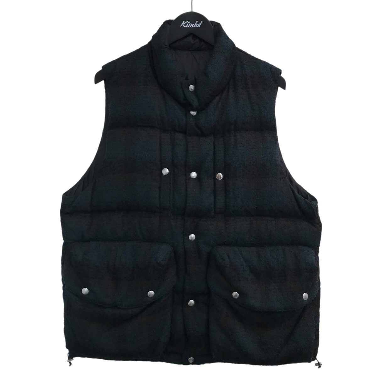 25AW「PLAID PUFFER REVERSIBLE VEST」ダウンベスト25330204