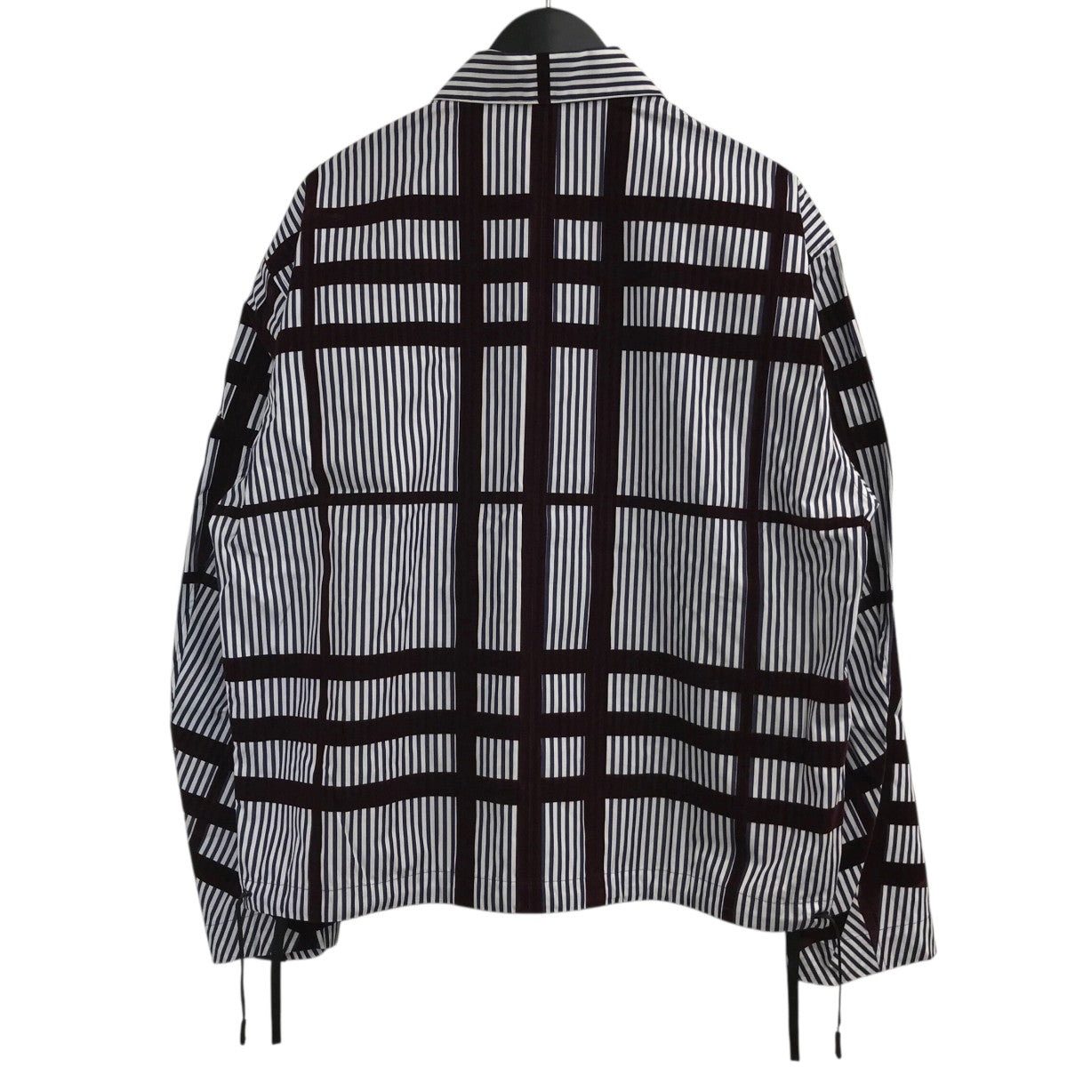 25AW「SHIRT BLOUSON」ベロアテープストライプシャツブルゾン2252 SH25 019