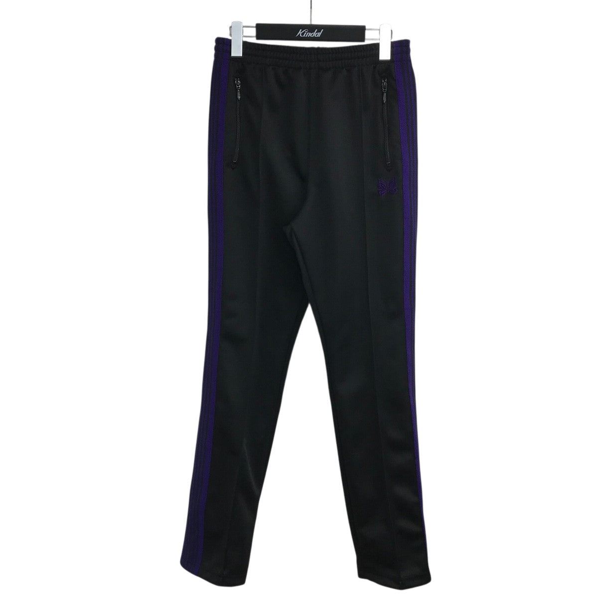 Needles(ニードルズ) トラックパンツNS1602 NS1602 ブラック×パープル