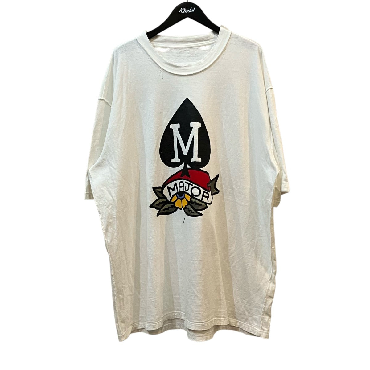 Maison Margiela10(メゾンマルジェラ10) ダメージ加工プリントTシャツ