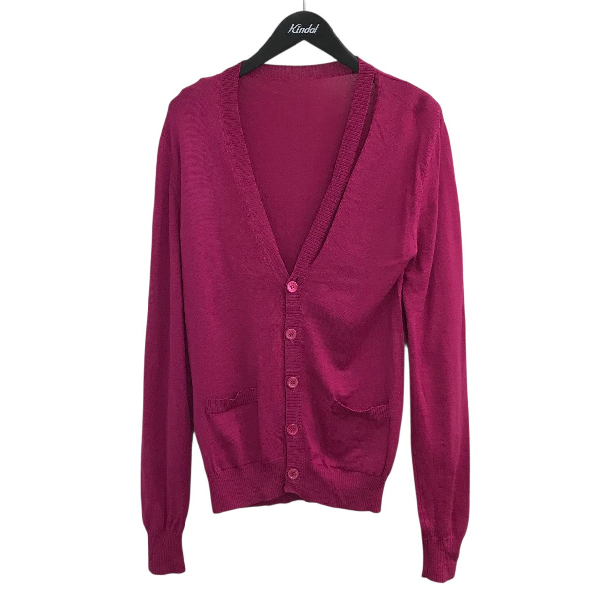 カットデザインカーディガン9S3420240016