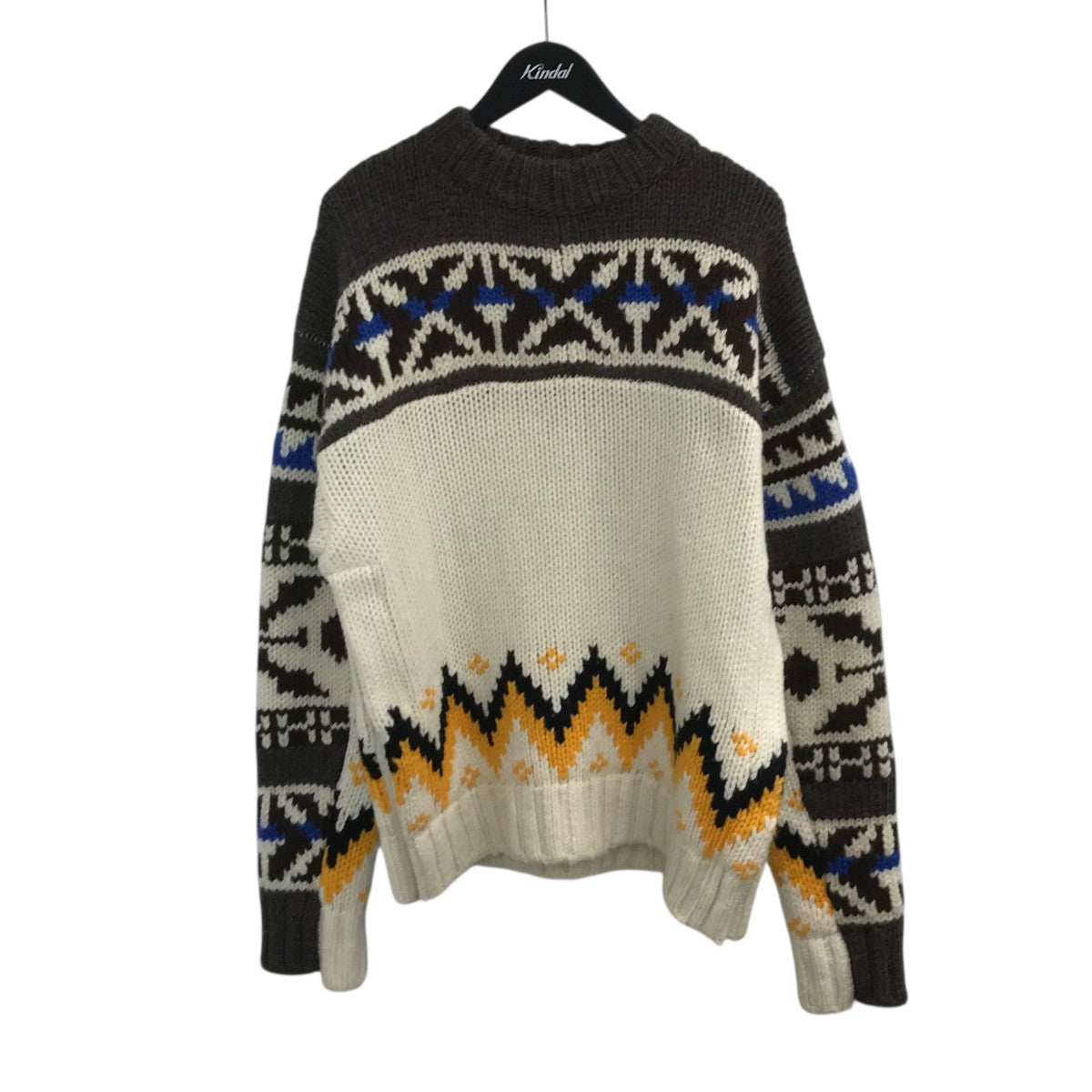 sacai 24-25AW ノルディック　ニット　カーディガン　サカイ sacai 24-25AW ノルディック ニット カーディガン サカイ