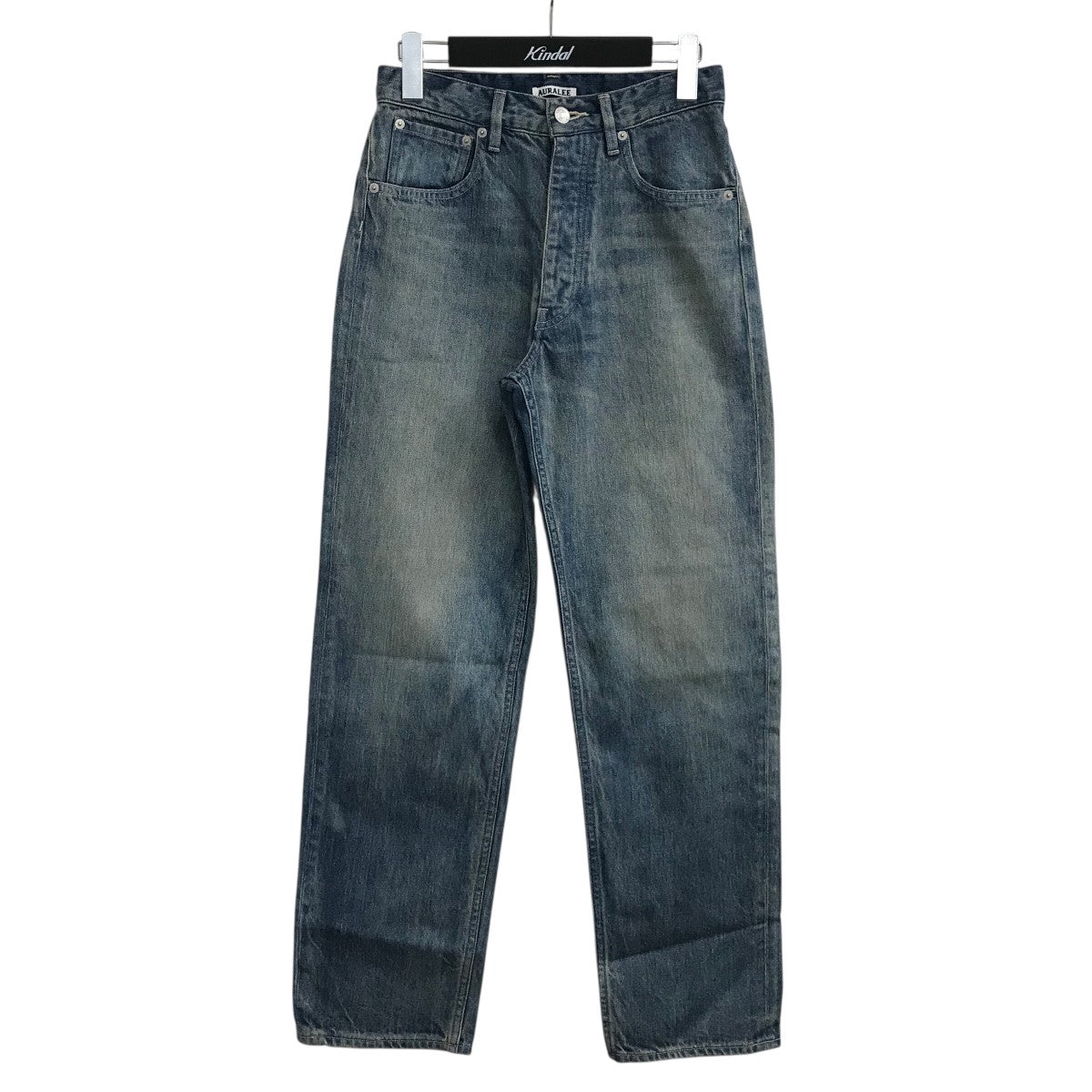 パンツ SELVEDGE FADED LIGHT DENIM PANTS 23AW AURALEE(オーラリー) 23AW「SELVEDGE FADED LIGHT DENIM PANTS」デニム