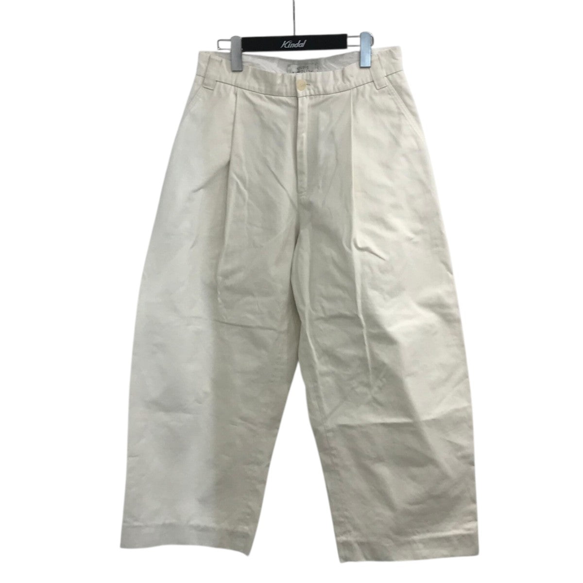 STUDIO NICHOLSON 「SORTE PEACHED COTTON TWILL」ワイドパンツSNM351