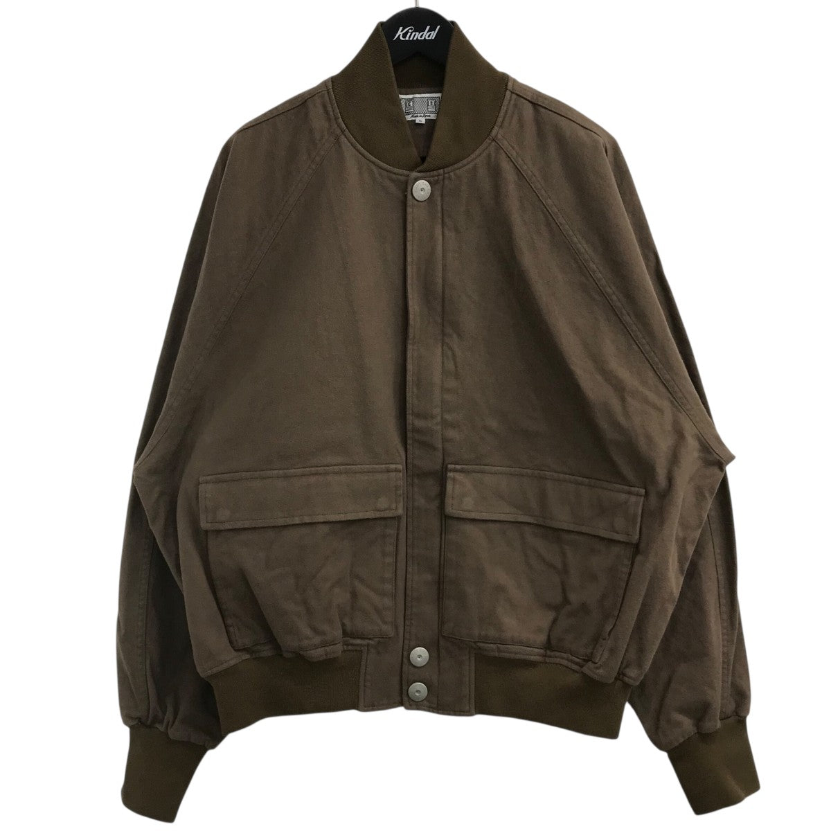 C．E(シーイー) 「COTTON FLANNEL ZIP JACKET」フランネルブルゾン