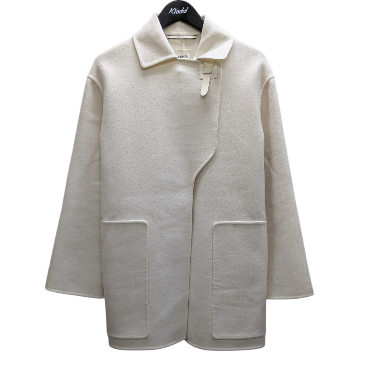 HERMES カシミヤジャケット 古着・中古-1枚目のアイテム画像