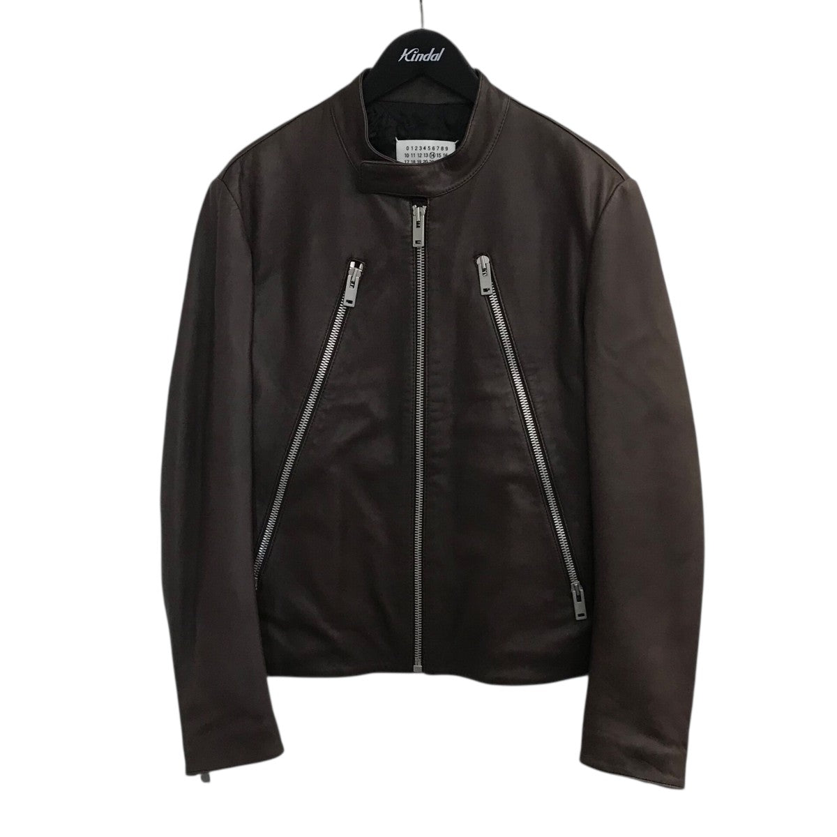 Maison Margiela14(メゾンマルジェラ14) 16AW「5ZIP LEATHRE RIDERS
