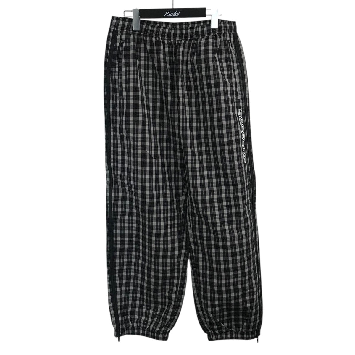 25AW「Plaid Warm Up Pant」チェック柄ウォームアップパンツ