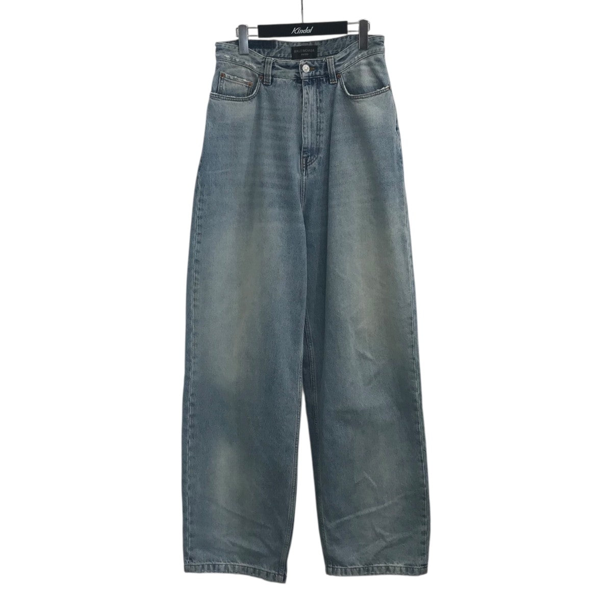 「PULL-UP TROUSERS」デニムパンツ704282