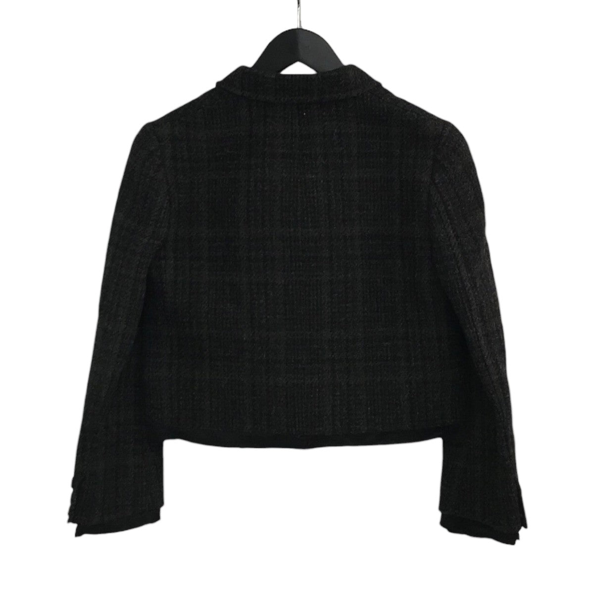 チェック柄ショートテーラードジャケットMH1813